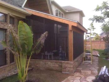 Screen Room Pictures - Lone Star Patio Covers